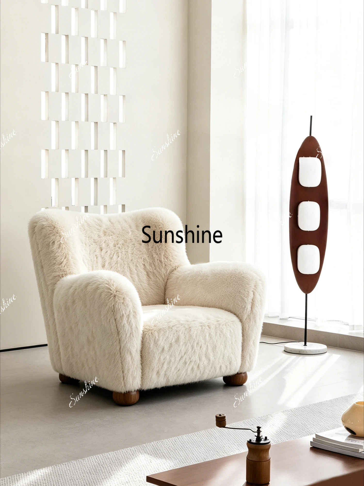 Nordic lazy sofa plush leisure chair
Nordic lazy sofa plush leisure chair