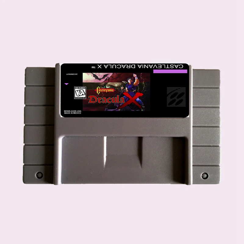 Save File Castlevania Dracula X NTSC 16 Big Gray Game Card For USA Version Game Player
Save File Castlevania Dracula X NTSC 16 Big Gray Game Card For USA Version Game Player