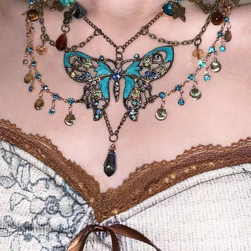 Butterfly Pendant Tassels Waist Jewelry Dainty Butterfly Pendant Multiayer Waist Chain Elegant Beaded Body Chain
Butterfly Pendant Tassels Waist Jewelry Dainty Butterfly Pendant Multiayer Waist Chain Elegant Beaded Body Chain