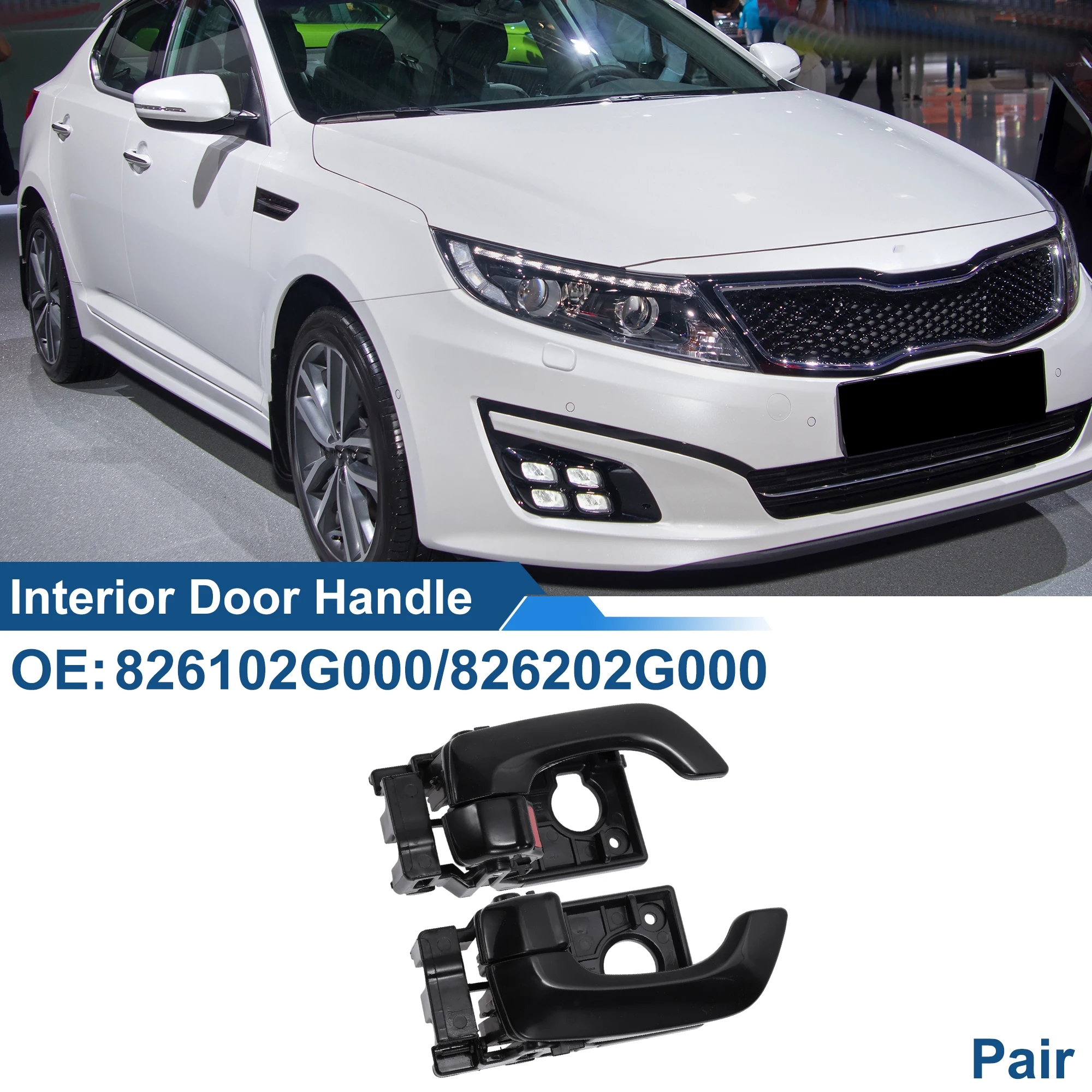 UXCELL Передняя внутренняя дверная ручка со стороны водителя для Kia Optima 06-10 No 826102G000 
UXCELL Передняя внутренняя дверная ручка со стороны водителя для Kia Optima 06-10 No 826102G000