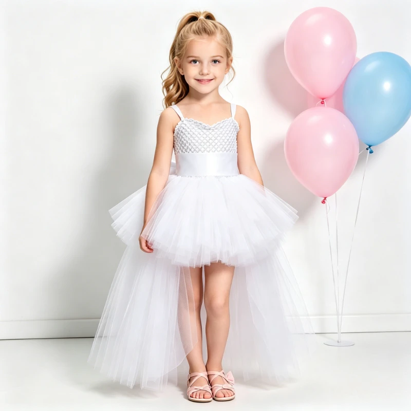 Tutu Dress Short-front, Long-back Swallowtail Tutu Dress for Birthday Party Princess Dress for Wedding Pageant Stage Performance
Tutu Dress Short-front, Long-back Swallowtail Tutu Dress for Birthday Party Princess Dress for Wedding Pageant Stage Performance