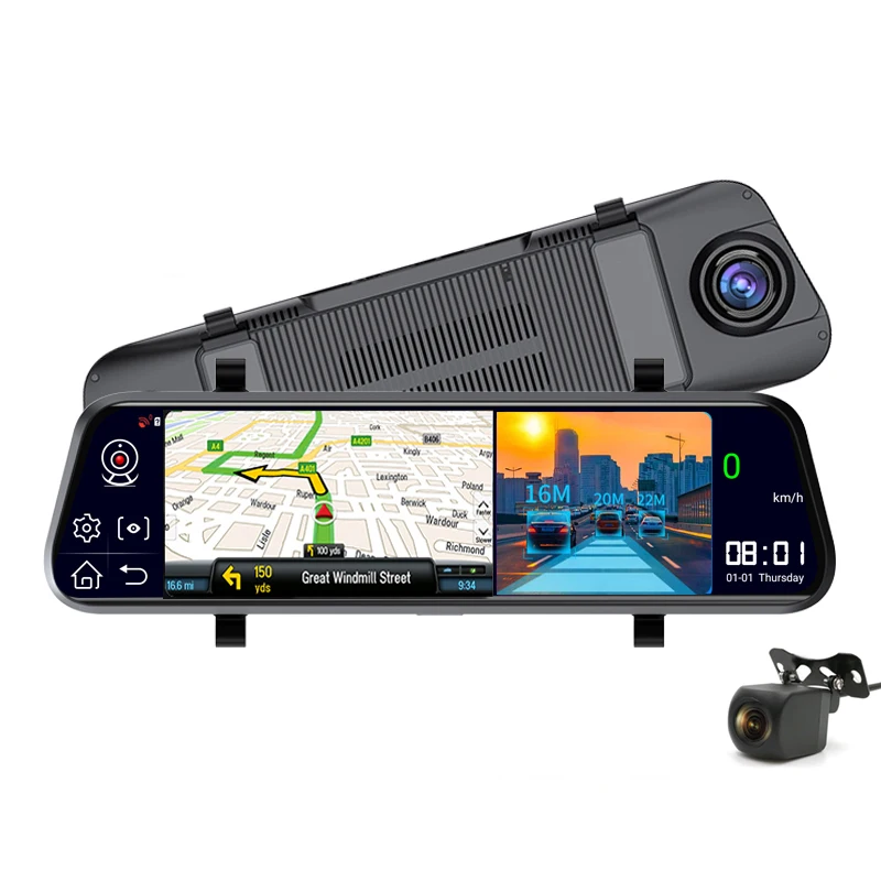 10 Inch 4G WiFi ADAS Car DVR Camera Android 8.1 Stream Media Rear View Mirror FHD 1080P Dash Cam Video Recorder GPS DVR
10 Inch 4G WiFi ADAS Car DVR Camera Android 8.1 Stream Media Rear View Mirror FHD 1080P Dash Cam Video Recorder GPS DVR