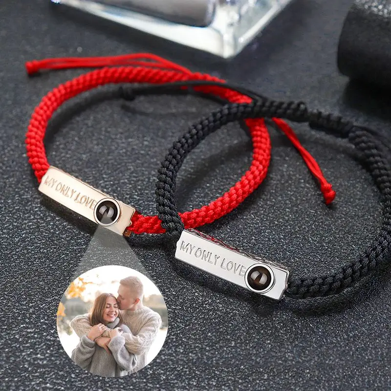 S925 Silver Custom Photo Bracelet Personalized Projection Photo Bracelets for Women Lover Couple Family Jewelry Girl Friend Gift
S925 Silver Custom Photo Bracelet Personalized Projection Photo Bracelets for Women Lover Couple Family Jewelry Girl Friend Gift