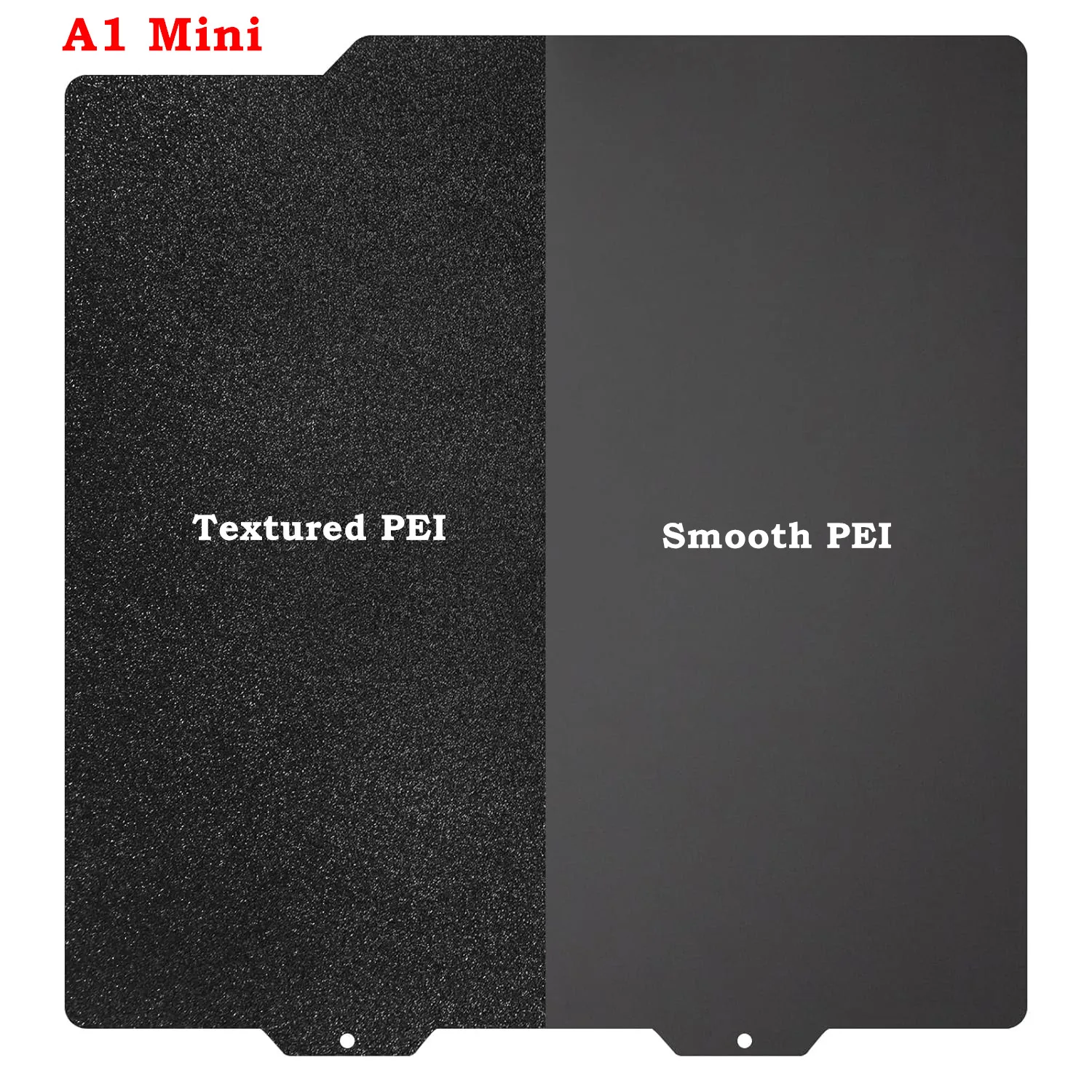 A1 Mini Smooth PEI+Textured PEI Build Plate Double Sided Flexible Removal Spring Steel Sheet Bambu Lab Magnetic Print Bed
A1 Mini Smooth PEI+Textured PEI Build Plate Double Sided Flexible Removal Spring Steel Sheet Bambu Lab Magnetic Print Bed