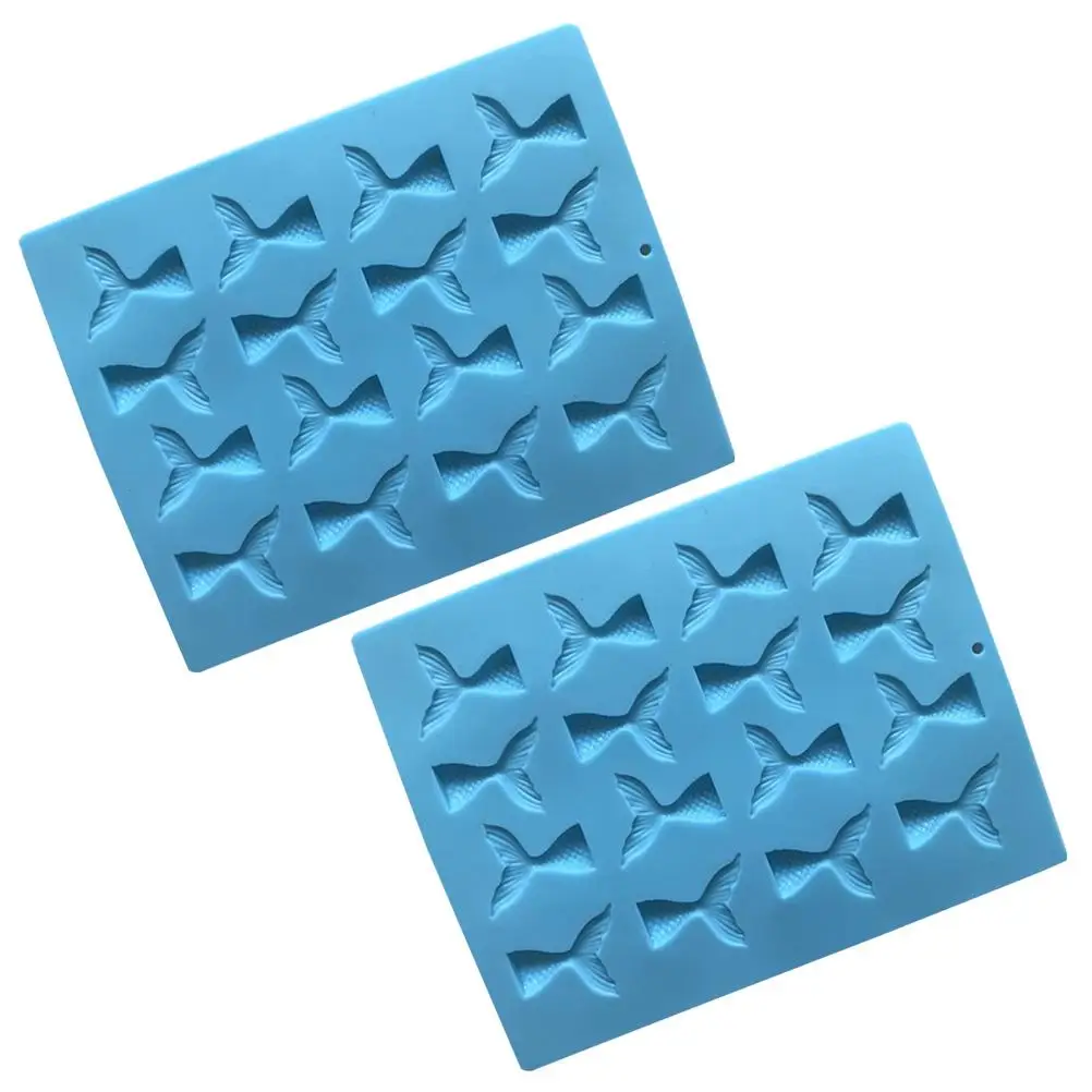 2Pcs Silicone Fondant Mold Pastry Fish Shaped Bread Molds for Baking Kitchen Tails Large Gummies Chocolates Candies Cupcake
2Pcs Silicone Fondant Mold Pastry Fish Shaped Bread Molds for Baking Kitchen Tails Large Gummies Chocolates Candies Cupcake