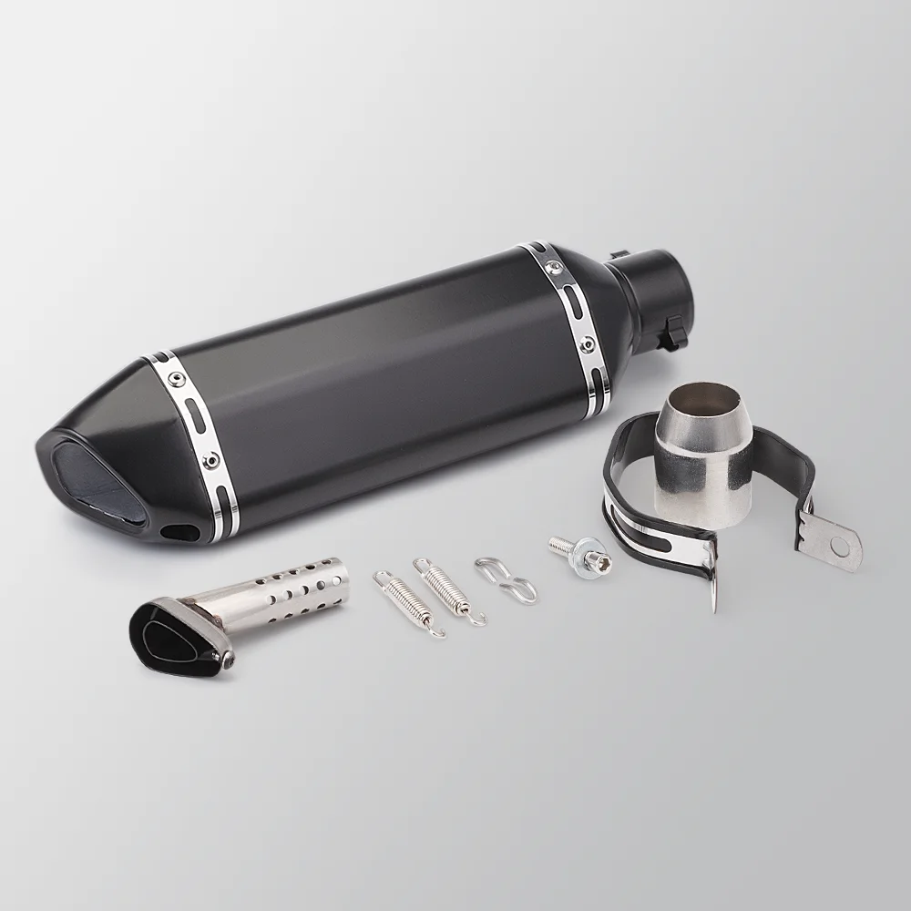 Universal Escape Moto Motorcross Exhaust Motorcycle Pipe Muffler Bicycle For CBR650F CBR300 nmax155 Z400 Z900 pcx125 R3 R6 370MM
Universal Escape Moto Motorcross Exhaust Motorcycle Pipe Muffler Bicycle For CBR650F CBR300 nmax155 Z400 Z900 pcx125 R3 R6 370MM