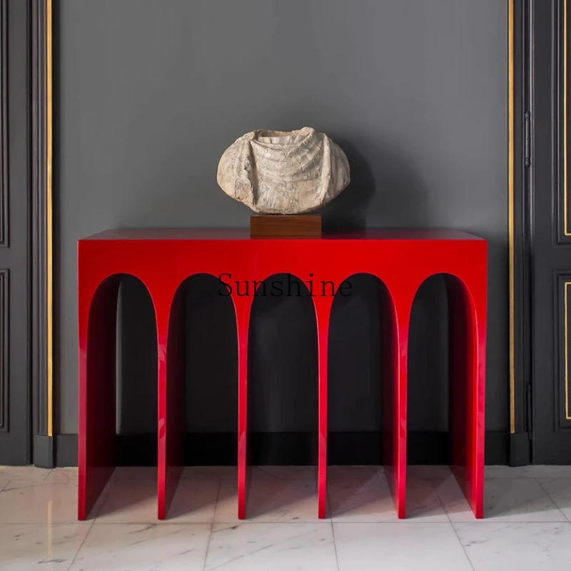 Entrance hall Entrance table Modern simple and fashionable personalized creative design Entrance table
Entrance hall Entrance table Modern simple and fashionable personalized creative design Entrance table
