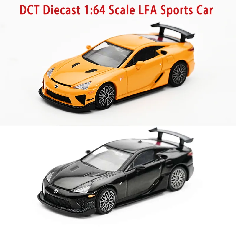 DCT Diecast 1:64 Scale LFA Sports Car Alloy Simulation Car Model Classic Collection Souvenir Display Ornaments Boy Gift
DCT Diecast 1:64 Scale LFA Sports Car Alloy Simulation Car Model Classic Collection Souvenir Display Ornaments Boy Gift