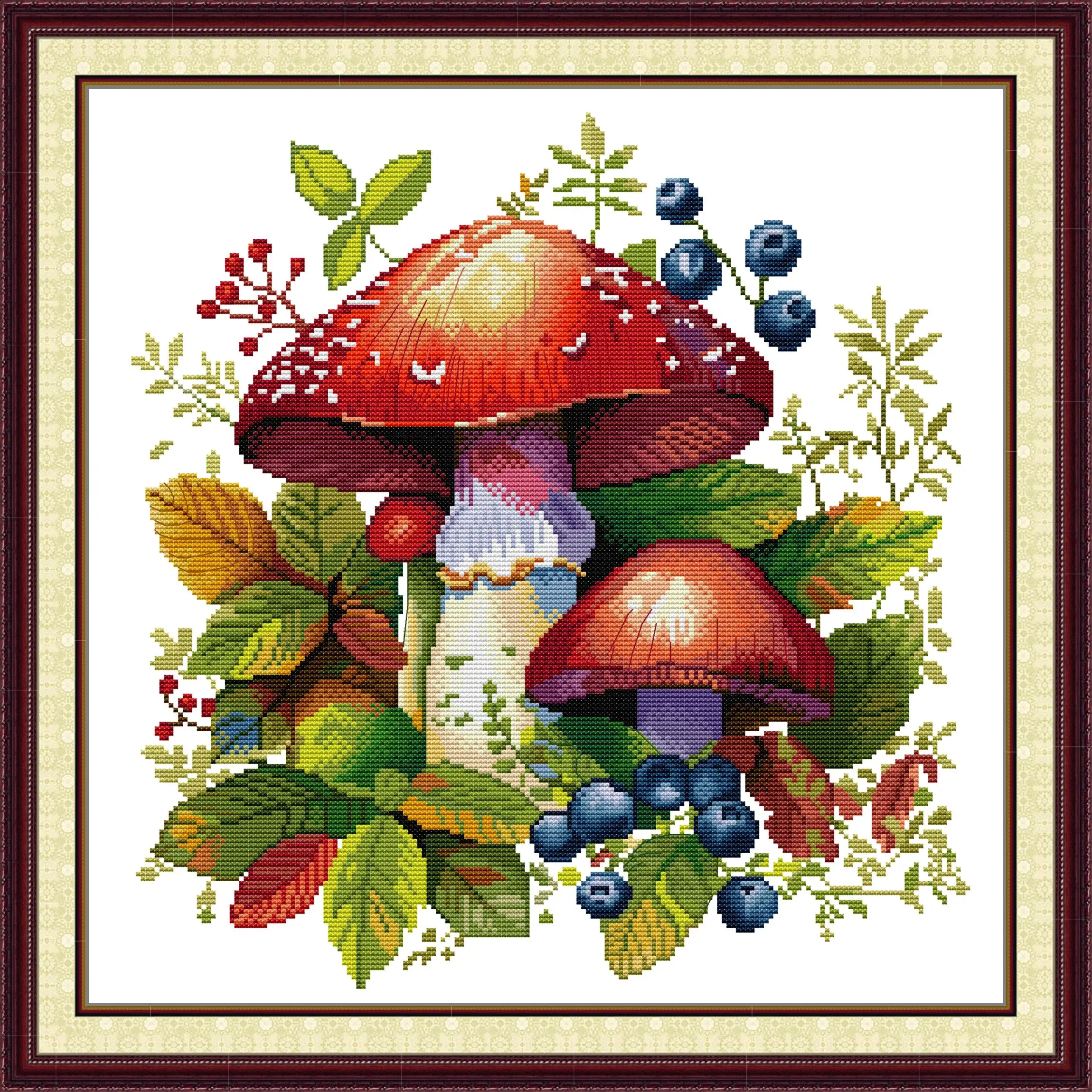 Maydear Full Cross Stitch Kit, 11CT/14CT/16CT/9CT Aida Fabric,DMC Threads Sewing Pattern Embroidery Set-Asparagus
Maydear Full Cross Stitch Kit, 11CT/14CT/16CT/9CT Aida Fabric,DMC Threads Sewing Pattern Embroidery Set-Asparagus