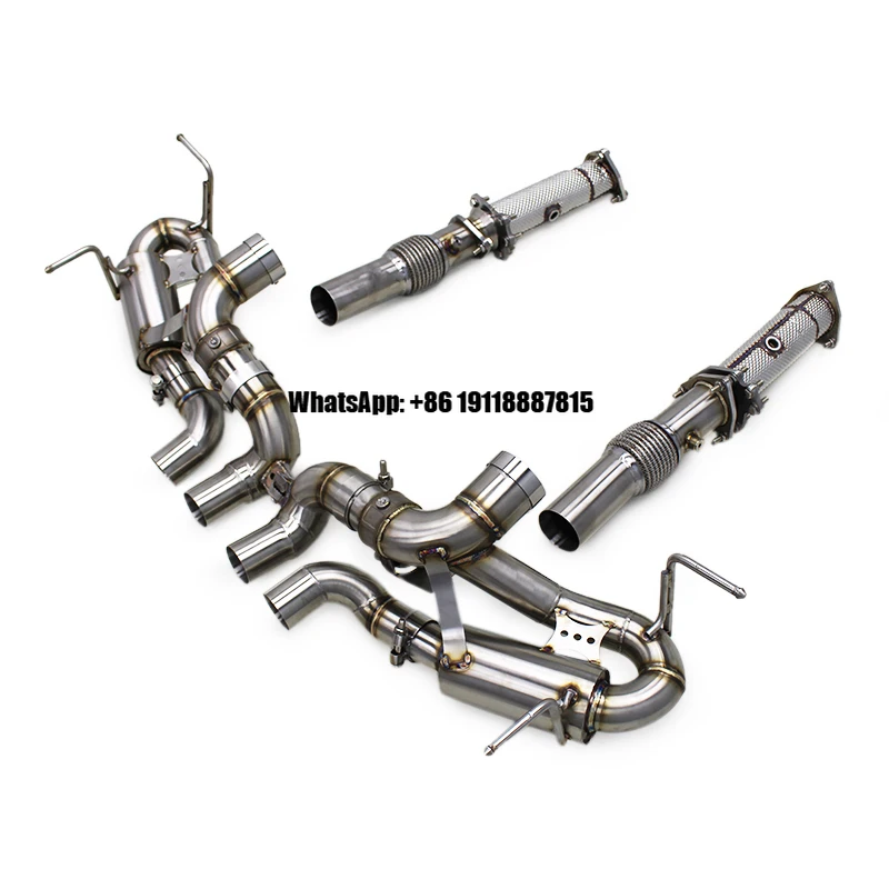 Boska SS304 Full Exhaust Downpipe Escape Catback Exhaust OEM Valve Car Exhaust Muffler for Chevrolet CORVETTE C8 Z06 2019-2024
Boska SS304 Full Exhaust Downpipe Escape Catback Exhaust OEM Valve Car Exhaust Muffler for Chevrolet CORVETTE C8 Z06 2019-2024