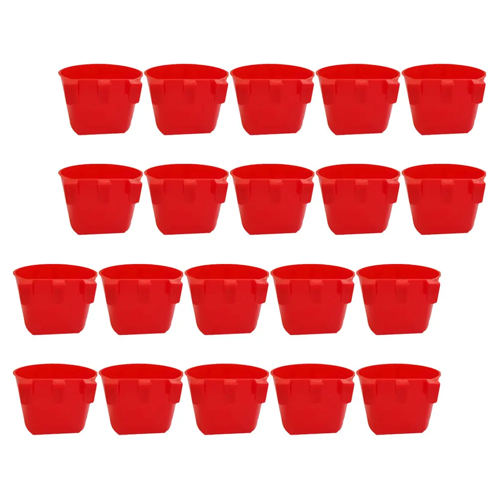 20pcs Feeding Cups Reusable Durable Pet Bowl For Birds Rabbits Hanging Food Water Bowl Cage Accessories Lightweight Safe Ferret
20pcs Feeding Cups Reusable Durable Pet Bowl For Birds Rabbits Hanging Food Water Bowl Cage Accessories Lightweight Safe Ferret