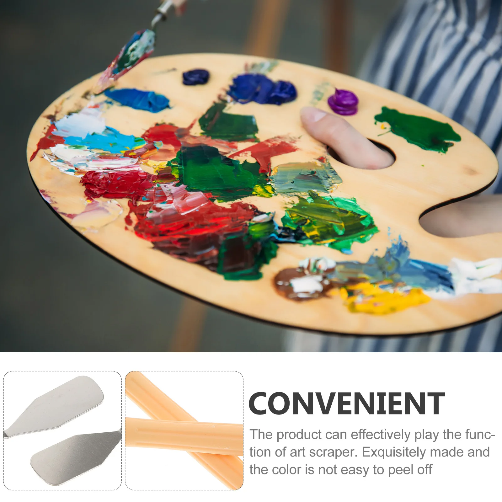 10pcs Color Mixing Scraper Painting Tool For Oil Gouache Art Use Rust Resistant Artist Supplies Artistic Drawing Sets
10pcs Color Mixing Scraper Painting Tool For Oil Gouache Art Use Rust Resistant Artist Supplies Artistic Drawing Sets