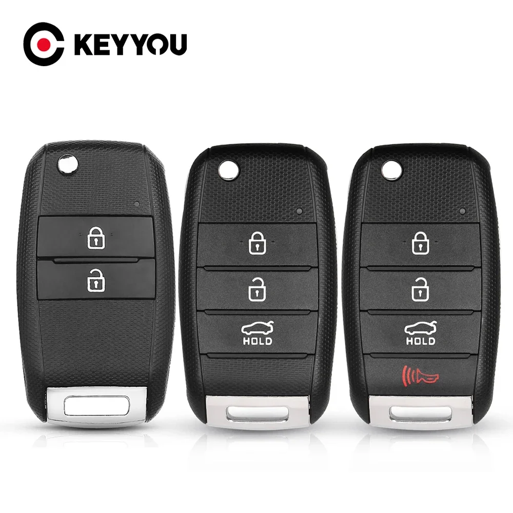 KEYYOU For KIA K2 K3 K5 Carens Cerato Forte K2 K3 K5 3/4 Buttons Flip Folding Remote Key Case Shell Cover
KEYYOU For KIA K2 K3 K5 Carens Cerato Forte K2 K3 K5 3/4 Buttons Flip Folding Remote Key Case Shell Cover
