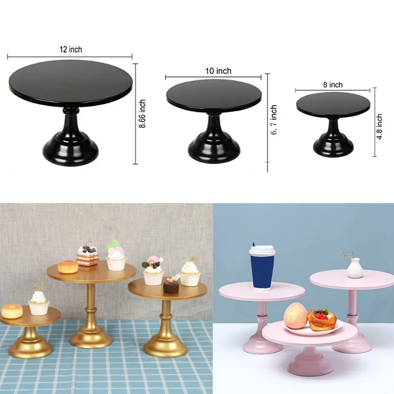 3pcs Set Cake Display Stand Cake Stand Birthday Wedding Party Decoration Iron Tray Dessert Snacks Tabletop Plate Cupcake Tray
3pcs Set Cake Display Stand Cake Stand Birthday Wedding Party Decoration Iron Tray Dessert Snacks Tabletop Plate Cupcake Tray