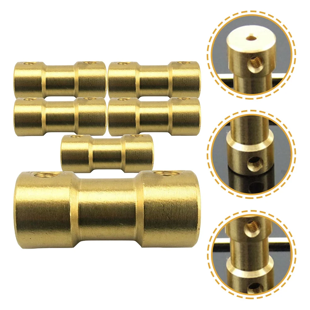 6Pcs Shaft Coupler Copper 2mm to 2mm Flexible Coupling Motor Connector Flexible Coupler for Cnc Stepper Motor 3D Printer
6Pcs Shaft Coupler Copper 2mm to 2mm Flexible Coupling Motor Connector Flexible Coupler for Cnc Stepper Motor 3D Printer