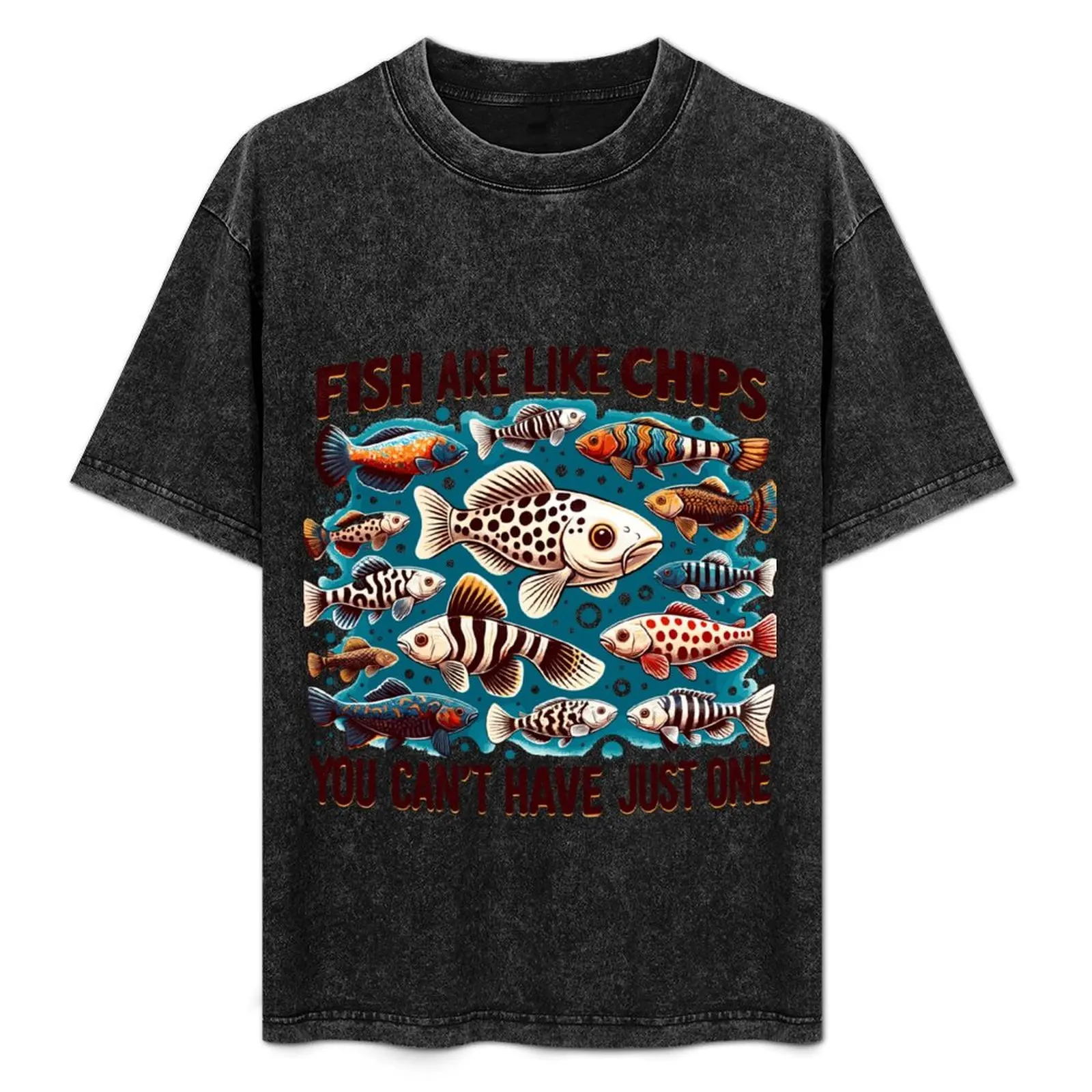 Fish are like chips - collect aquarium fish T-Shirt Breathable Gym Short Sleeve T-Shirt
Fish are like chips - collect aquarium fish T-Shirt Breathable Gym Short Sleeve T-Shirt