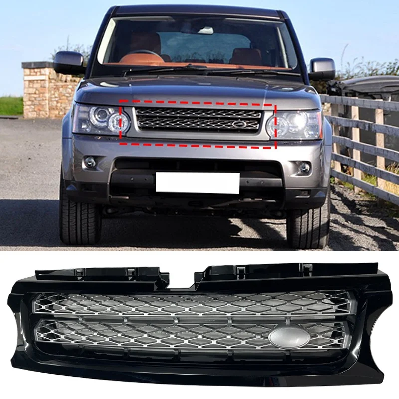 Racing grills For Land Rover Range Rover Sport 2010 - 2013 (l320) Grill Grille Black Border Silver Mesh Front bumper Lr030349
Racing grills For Land Rover Range Rover Sport 2010 - 2013 (l320) Grill Grille Black Border Silver Mesh Front bumper Lr030349