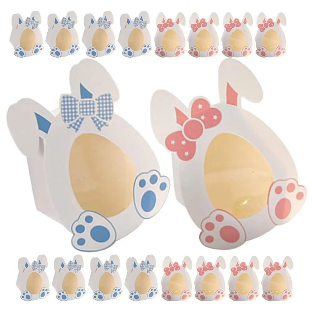 20 Pcs Candy Box Gift Easter Party Favor Boxes Transparent Rabbit Design Holiday Decoration Cookies Case Snack Holder
20 Pcs Candy Box Gift Easter Party Favor Boxes Transparent Rabbit Design Holiday Decoration Cookies Case Snack Holder