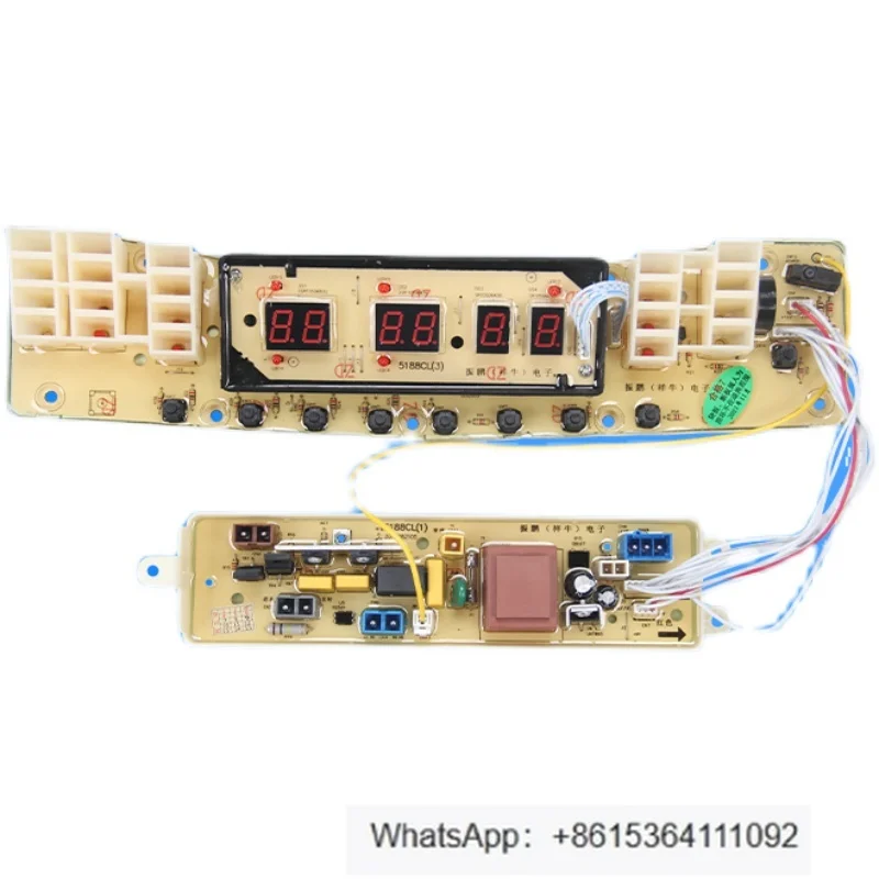Washing Machine TB70/80/90-5388 CLK Computer Board Water Electric Line Control Main Edition 1pcs
Washing Machine TB70/80/90-5388 CLK Computer Board Water Electric Line Control Main Edition 1pcs