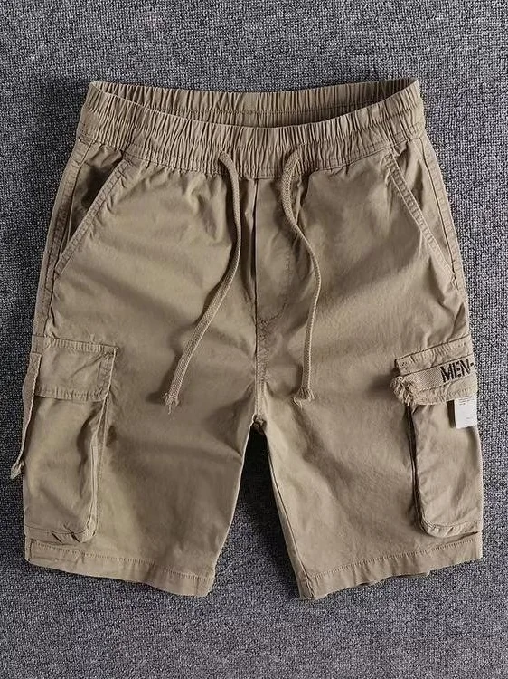 Ретро-японские рабочие шорты для мужчин: новые летние свободные прямые повседневные брюки-капри, износостойкие, грязеотталкивающие, средней длины
Ретро-японские рабочие шорты для мужчин: новые летние свободные прямые повседневные брюки-капри, износостойкие, грязеотталкивающие, средней длины
