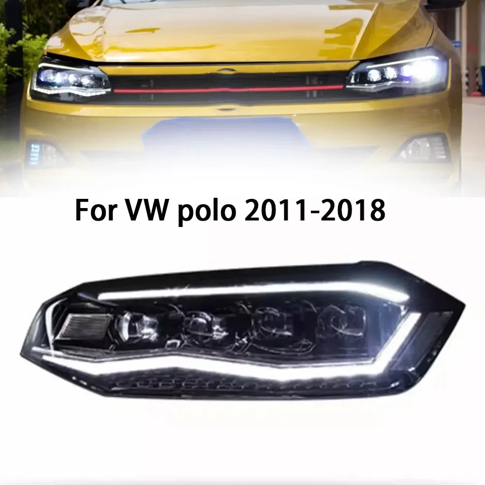 Car Styling for VW Polo Head Lights 2019-2022 Polo Headlights Volkswagen DRL Turn Signal Low High Beam Projector Lens
Car Styling for VW Polo Head Lights 2019-2022 Polo Headlights Volkswagen DRL Turn Signal Low High Beam Projector Lens