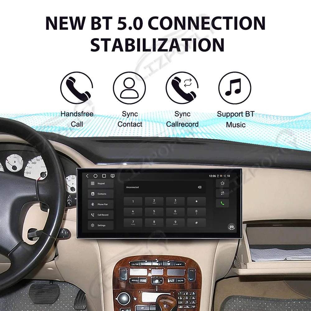 Обновленная 15.8-дюймовая автомагнитола Android 15 для Peugeot 607 (1999-2006) с беспроводным CarPlay и Android Auto, GPS-навигацией и HD-сенсорным экраном
Обновленная 15.8-дюймовая автомагнитола Android 15 для Peugeot 607 (1999-2006) с беспроводным CarPlay и Android Auto, GPS-навигацией и HD-сенсорным экраном