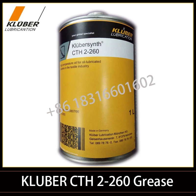 Подшипники для шпинделя со смазкой, 1 л, Клубер флуоресцентный CTH 2-260, цепи стентера со смазкой для текстильной промышленности
Подшипники для шпинделя со смазкой, 1 л, Клубер флуоресцентный CTH 2-260, цепи стентера со смазкой для текстильной промышленности