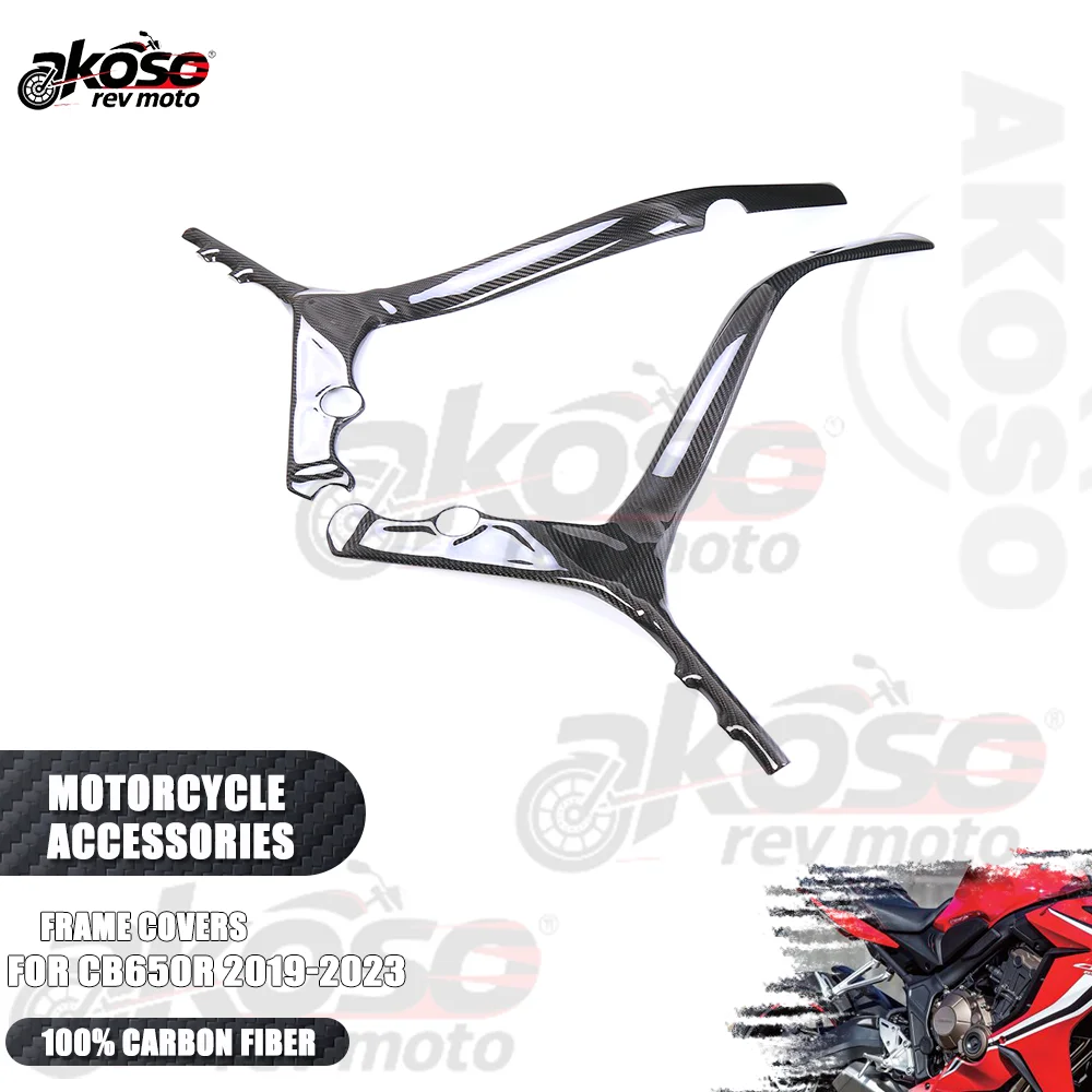 Frame Covers Fairing Kits Motorcycle Parts Accessories For Honda CB650R 2019-2023 Modified 100% 3K Dry Carbon Fiber Body Cowling
Frame Covers Fairing Kits Motorcycle Parts Accessories For Honda CB650R 2019-2023 Modified 100% 3K Dry Carbon Fiber Body Cowling