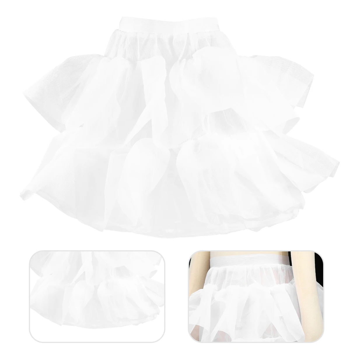 1pc Skirt Support Dress Wedding Petticoat Lace Mesh Underskirt Adjustable Elastic Foldable Comfortable High-End Children
1pc Skirt Support Dress Wedding Petticoat Lace Mesh Underskirt Adjustable Elastic Foldable Comfortable High-End Children