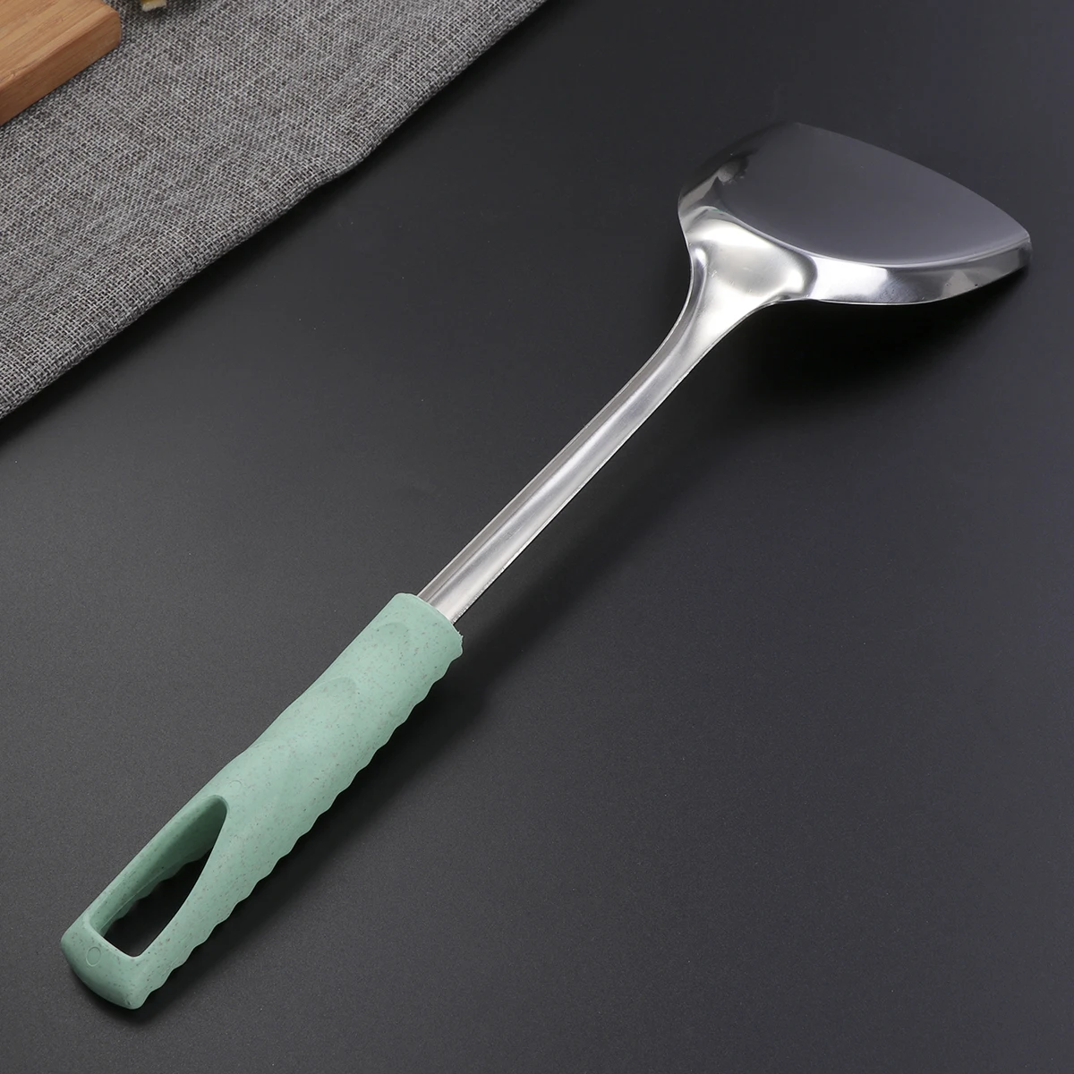Stainless Steel Slotted Turner Ergonomic H Hole for Hanging Kitchen Utensils Supplies Cooking Tools Pasta Wok Safe
Stainless Steel Slotted Turner Ergonomic H Hole for Hanging Kitchen Utensils Supplies Cooking Tools Pasta Wok Safe