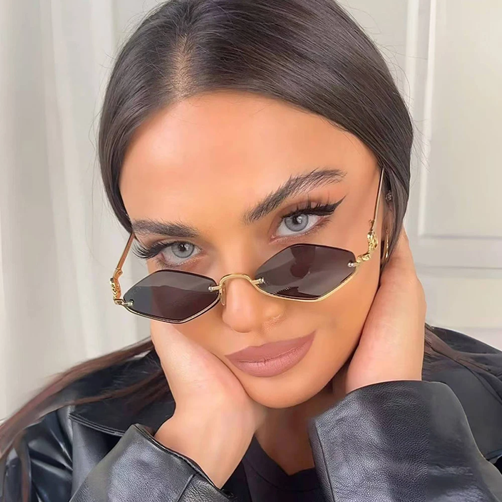 Ladies Vintage Metal Geometric Diamond Semi-Rimmed Summer Outdoor Gift Sunglasses Women's Eyewear
Ladies Vintage Metal Geometric Diamond Semi-Rimmed Summer Outdoor Gift Sunglasses Women's Eyewear