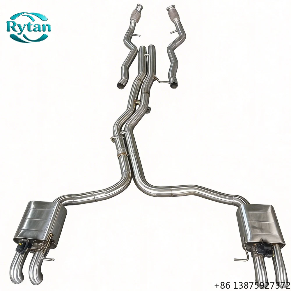 Выхлопная система Rytan Performance Valvetronic с клапаном, из нержавеющей стали, Catback для Audi A6L 3.0T C8 2021 года
Выхлопная система Rytan Performance Valvetronic с клапаном, из нержавеющей стали, Catback для Audi A6L 3.0T C8 2021 года