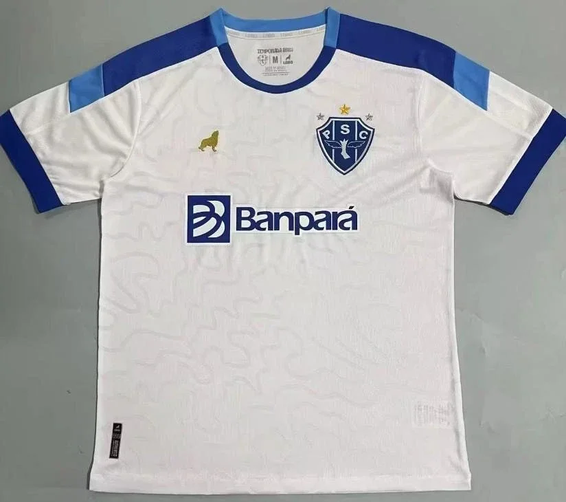 Summer Men's Paysandu Para Away Mens Jersey 2025 Adult Kids Breathable Quick-Drying Tees Leisure Sport Leisure Motorcycle Tee
Summer Men's Paysandu Para Away Mens Jersey 2025 Adult Kids Breathable Quick-Drying Tees Leisure Sport Leisure Motorcycle Tee