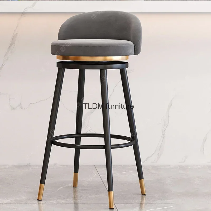 Backrest Relaxing Bedrooms Bar Chair Soft Ergonomic Luxury Counter Kitchen High Chairs Party Nordic Tabourets De Bar Furniture
Backrest Relaxing Bedrooms Bar Chair Soft Ergonomic Luxury Counter Kitchen High Chairs Party Nordic Tabourets De Bar Furniture