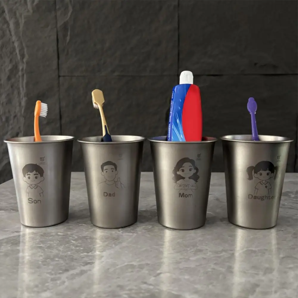 Титановая очищающая чашка для полоскания рта, антиформационная и антибактериальная чашка для путешествий с мультяшным лагерем, чашка для полоскания рта и зубной щетки с домашним принтом
Титановая очищающая чашка для полоскания рта, антиформационная и антибактериальная чашка для путешествий с мультяшным лагерем, чашка для полоскания рта и зубной щетки с домашним принтом