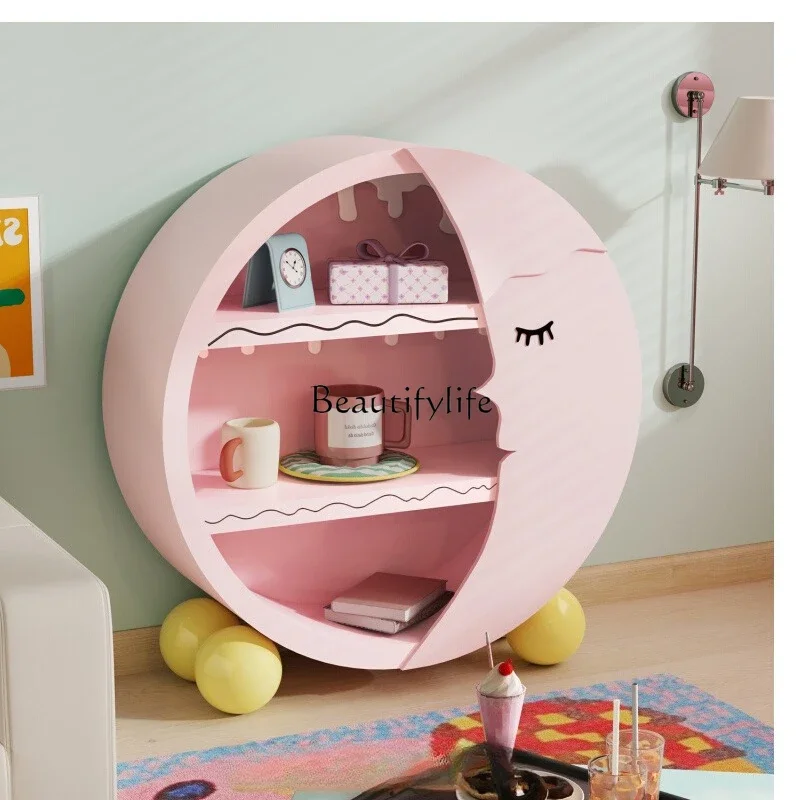 yj21 Dopamine Bedroom Round Locker Living Room Creative Moon Storage Cabinet Furniture
yj21 Dopamine Bedroom Round Locker Living Room Creative Moon Storage Cabinet Furniture