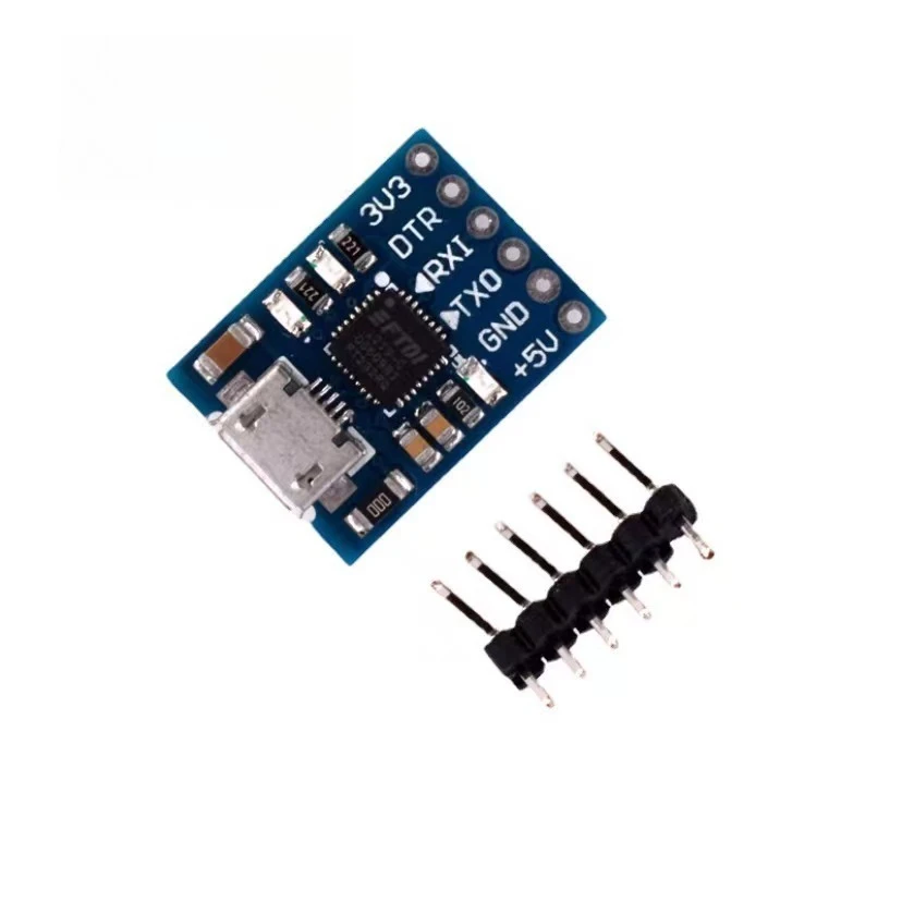 2pcs FT232RQ USB to TTL Serial Converter Micro Interface Compatible FT232RL for Arduino STM32 Programmer
2pcs FT232RQ USB to TTL Serial Converter Micro Interface Compatible FT232RL for Arduino STM32 Programmer