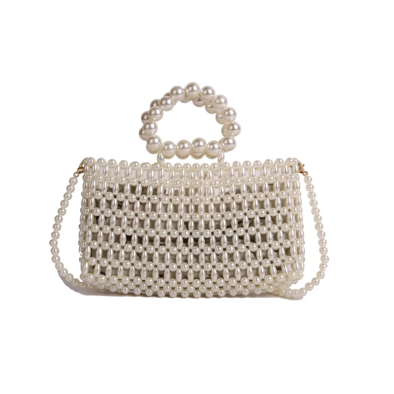 Summer bead woven bag, new fashionable hollow shoulder bag, women's stylish versatile crossbody beach bag
Summer bead woven bag, new fashionable hollow shoulder bag, women's stylish versatile crossbody beach bag