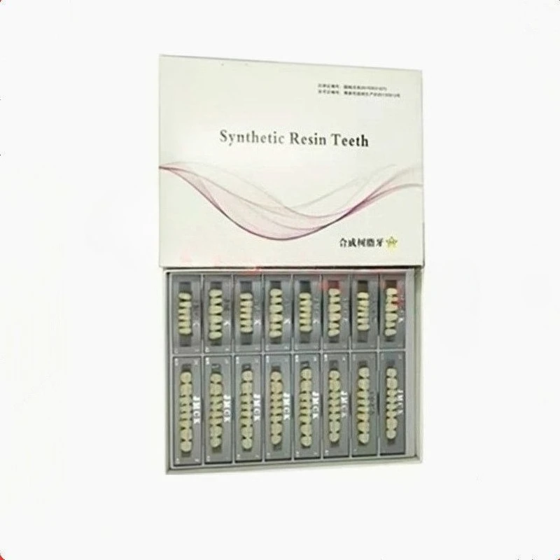 4 Sets/box Dental Materials Teaching Model Artificial Preformed Denture Dental Synthetic Resin Teeth Nano Hardness Full Dentures
4 Sets/box Dental Materials Teaching Model Artificial Preformed Denture Dental Synthetic Resin Teeth Nano Hardness Full Dentures