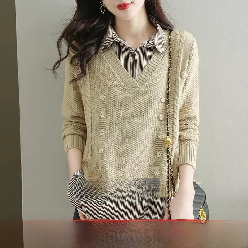 Korean Sle Slim Fit Knitted Top with irt Collar Base Layer Sweater Autumn Faion Women's Premium Quali Long Sve Sol...
Korean Sle Slim Fit Knitted Top with irt Collar Base Layer Sweater Autumn Faion Women's Premium Quali Long Sve Sol...