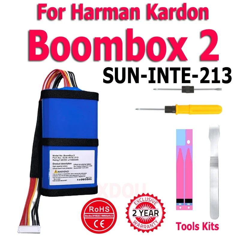 XDOU 14000mAh Boombox2 SUN-INTE-213 Сменный аккумулятор для JBL Boombox2 аксессуары Bluetooth динамик аккумулятор
XDOU 14000mAh Boombox2 SUN-INTE-213 Сменный аккумулятор для JBL Boombox2 аксессуары Bluetooth динамик аккумулятор