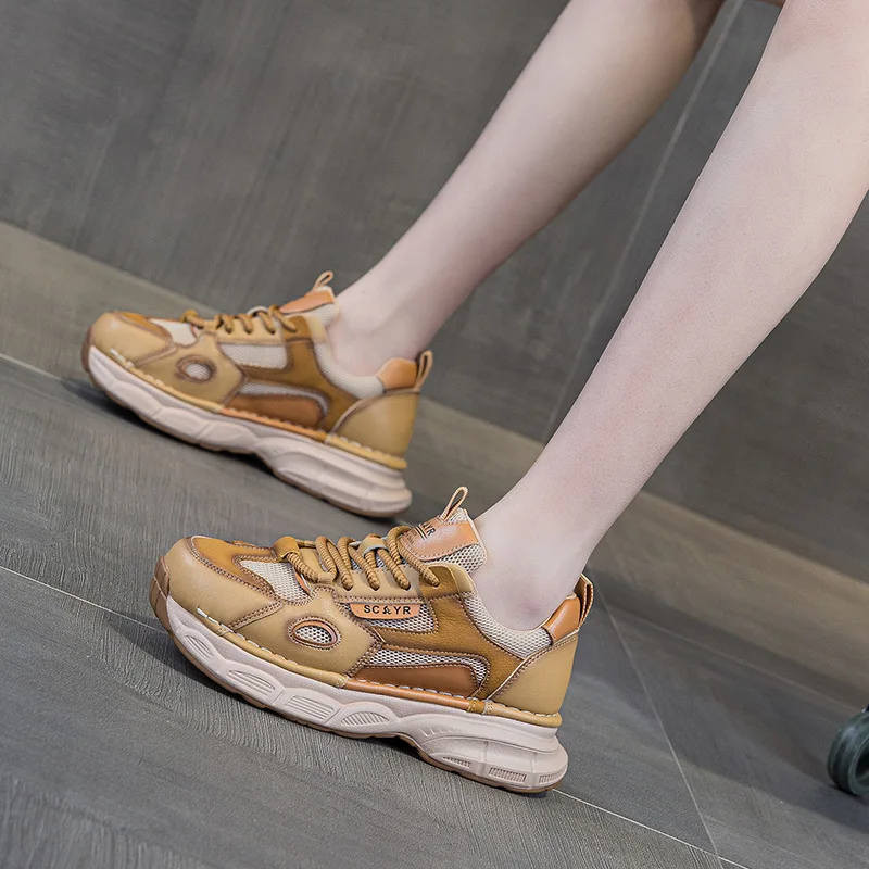 Gumeite Color Block Dequn Running Shoes Women's 2025 New Style Breathable Casual Fashion Dad Shoes Lightweight Soft Surface
Gumeite Color Block Dequn Running Shoes Women's 2025 New Style Breathable Casual Fashion Dad Shoes Lightweight Soft Surface