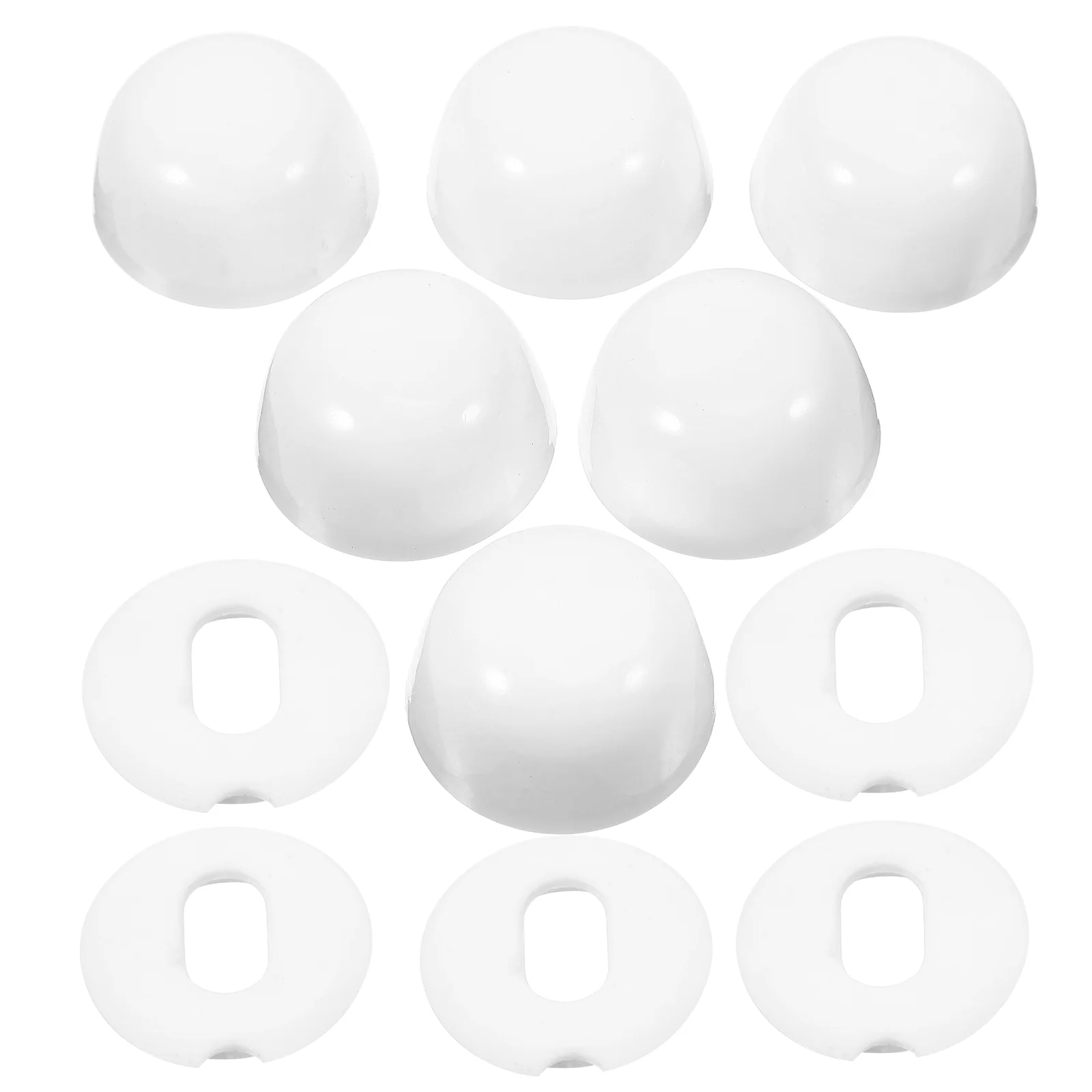 6 Pcs Anchor Screw Decorative Cover Toilet Covering Caps Bowl Bolt Covers For Bottom Of Split
6 Pcs Anchor Screw Decorative Cover Toilet Covering Caps Bowl Bolt Covers For Bottom Of Split