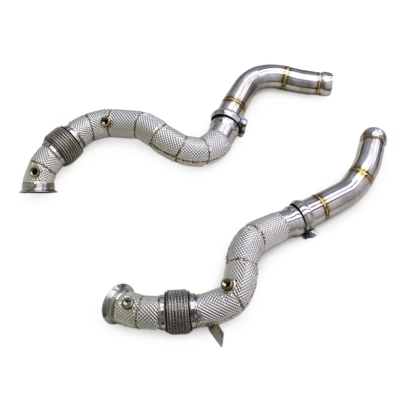 SUS304 Exhaust Pipe System For Mercedes-Benz AMG GT63 GT63S 4.0T 2019-2023 Racing Catless Straight-through Downpipes
SUS304 Exhaust Pipe System For Mercedes-Benz AMG GT63 GT63S 4.0T 2019-2023 Racing Catless Straight-through Downpipes