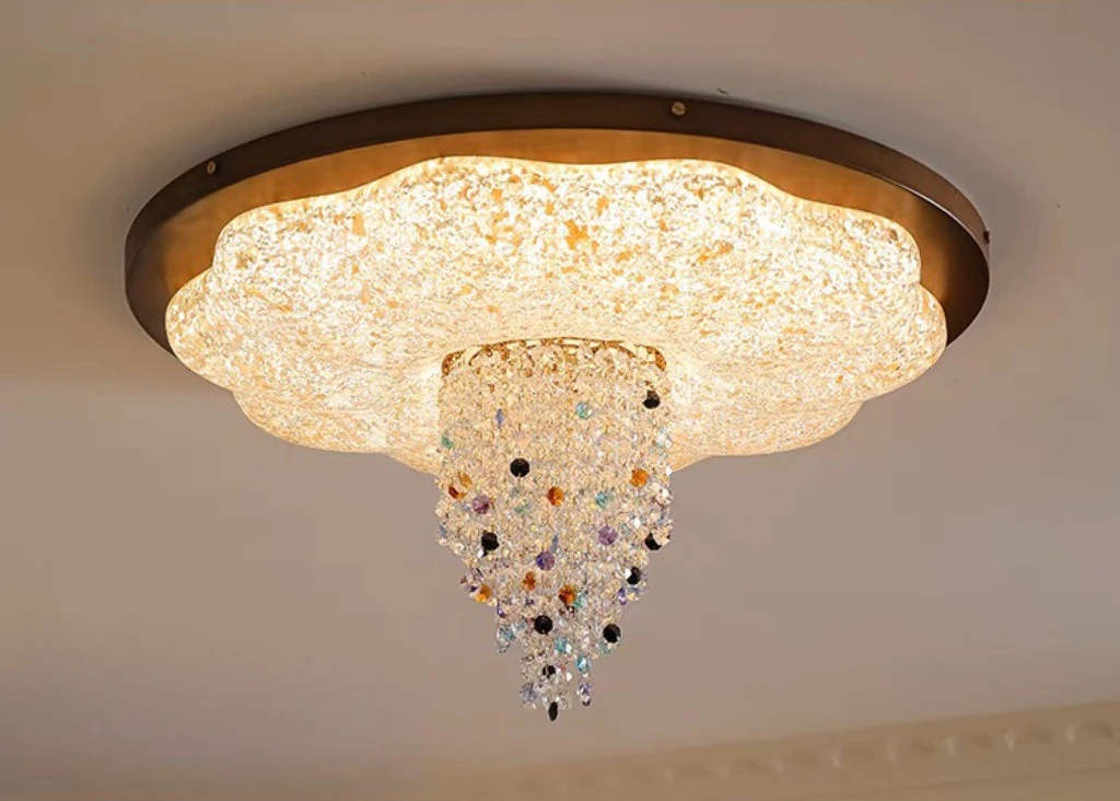 Luxury Crystal Ceiling Light Modern LED Chandelier Flush Mount Fixture for Living Room Bedroom Dining Room Home Decor
Luxury Crystal Ceiling Light Modern LED Chandelier Flush Mount Fixture for Living Room Bedroom Dining Room Home Decor