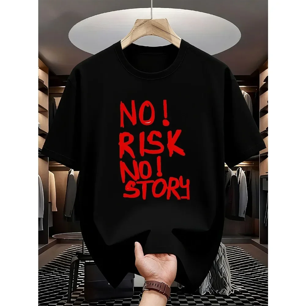**"NO RISK NO STORY" Bold Challenge Tee | Adventure Declaration Graphic | Fearless Mindset Design | Quick-Dry Performance
**"NO RISK NO STORY" Bold Challenge Tee | Adventure Declaration Graphic | Fearless Mindset Design | Quick-Dry Performance