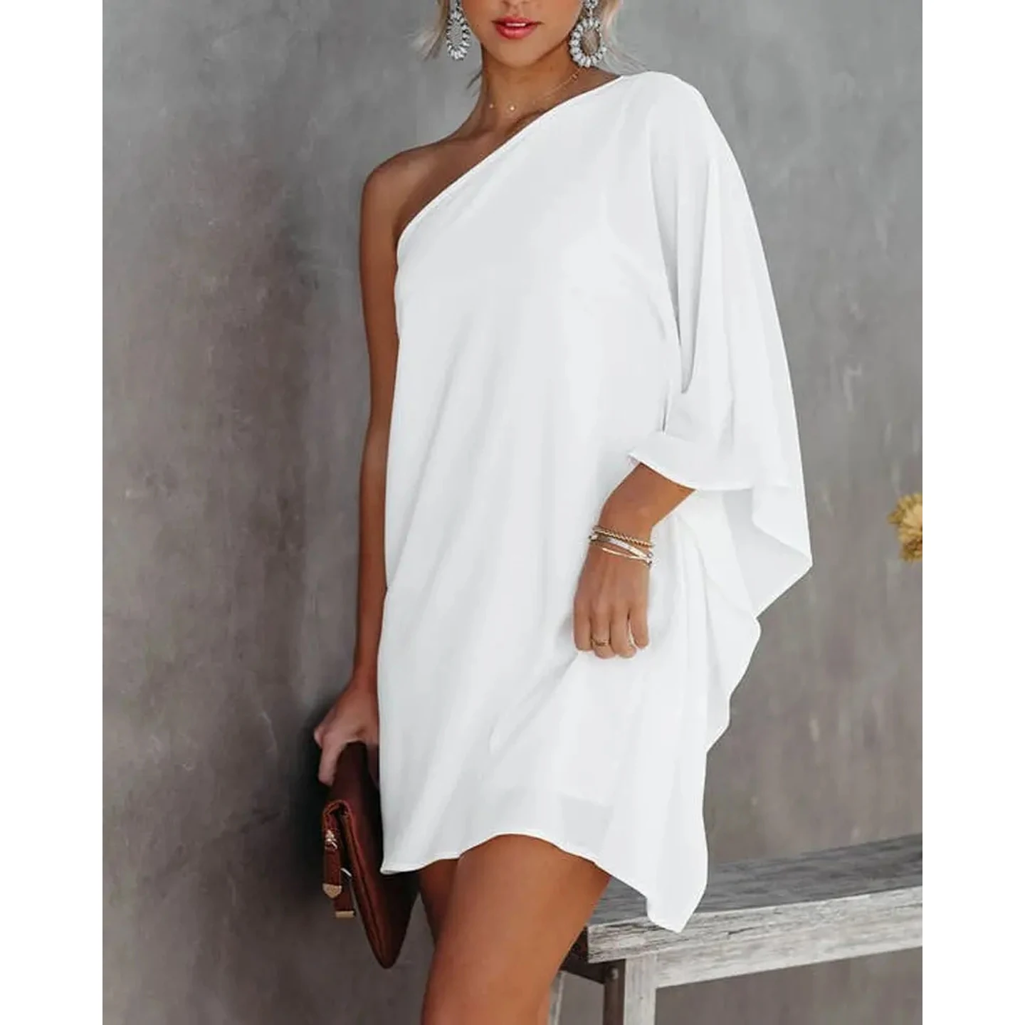 White One oulder Chiffon Casual Dr Personali Side by Side Dres for Women Summer Long Sve H pe Ciwalk
White One oulder Chiffon Casual Dr Personali Side by Side Dres for Women Summer Long Sve H pe Ciwalk
