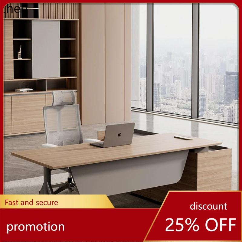 ZMLsupervisor desk simple modern manager office desk with side cabinet table and chair combination light luxury high sense
ZMLsupervisor desk simple modern manager office desk with side cabinet table and chair combination light luxury high sense