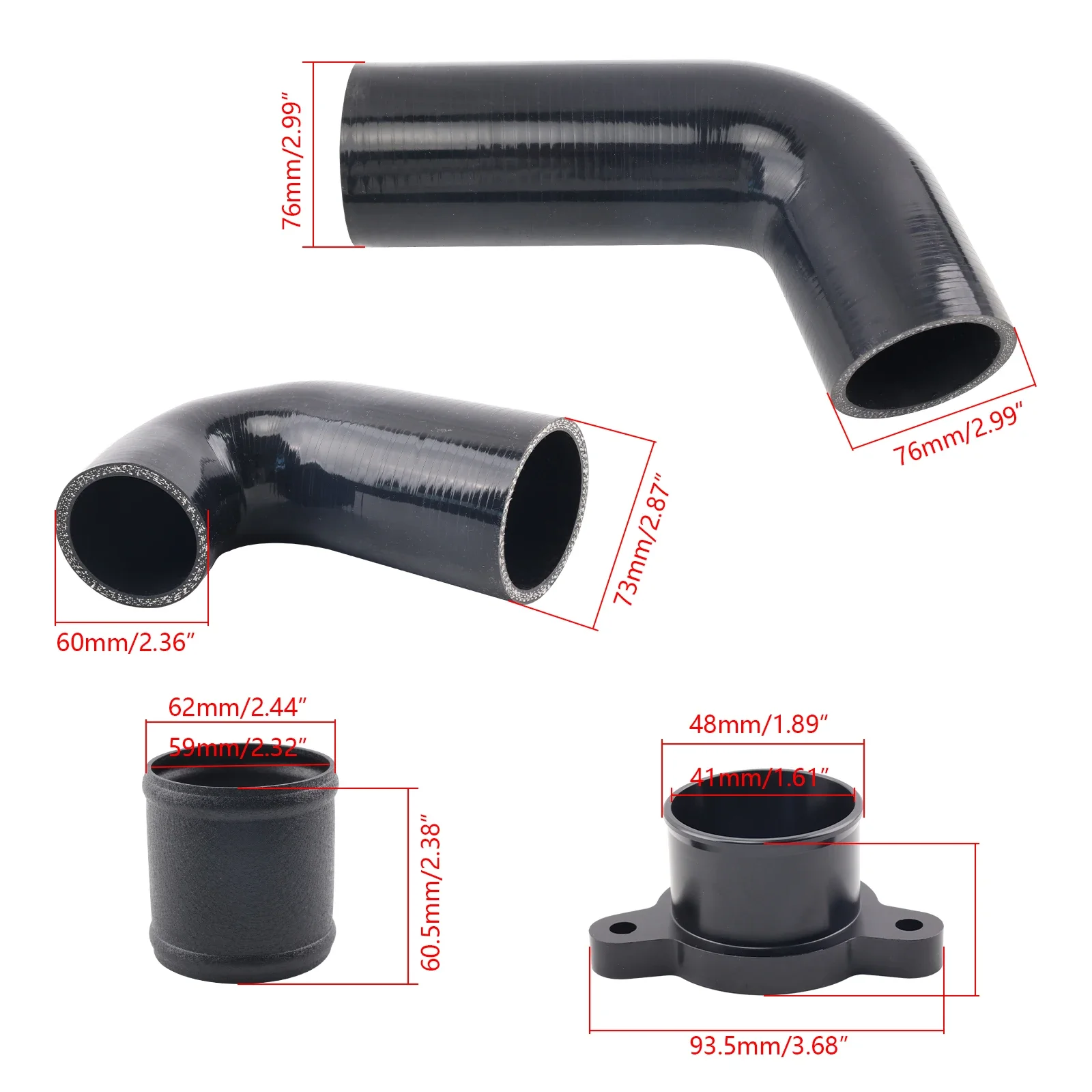 Turbo Intake Pipe For VW Golf MK7 Octavia 5E Leon MK3 Audi A3 1.2-1.4TSI 2012-2021 EA211
Turbo Intake Pipe For VW Golf MK7 Octavia 5E Leon MK3 Audi A3 1.2-1.4TSI 2012-2021 EA211