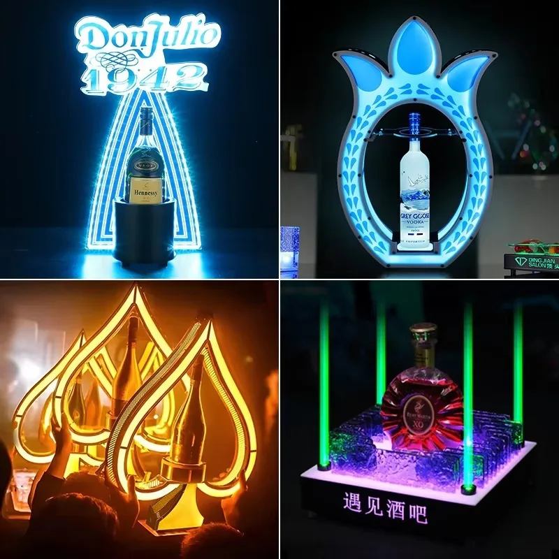 Led Bottle Holder Presenter Luminous Champagne Service Glorifier Bar Display Item Presenter For Nightclub Bar Accessories
Led Bottle Holder Presenter Luminous Champagne Service Glorifier Bar Display Item Presenter For Nightclub Bar Accessories